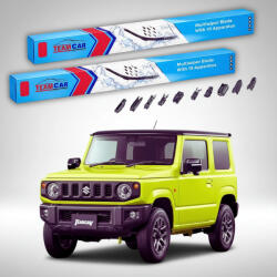 TeamCar Ștergătoare Suzuki Jimny GJ/A6G 2018+ | Set Față Flat Premium - TeamCar® (TC-SUZJIMNYGJA6G18400400FP)