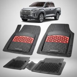 TeamCar® Covorase SsangYong Musso Grand Compatibile 2018-2023 | Red (SSANGYONGMUSSOGRANDRED001)