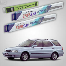 TeamCar Ștergătoare Suzuki Baleno Combi EG 1996-2005 | Set Față și Spate Hibrid - TeamCar® (TC-SUZBALEG9605500450380H)