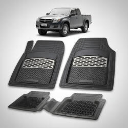 TeamCar Covorașe Mazda BT-50 J97 Pick-up 2006-2008 | Silver Edition - TeamCar® (TCMAZ1DABT50FLz)