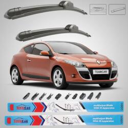 TeamCar Ștergătoare Renault Megane III Coupe (2009-2012) TeamCar® - Set față (TC-MEG3-650-400)
