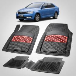 TeamCar® Tăvițe auto Skoda Rapid I 2012-2017 | Red Edition - TeamCar® (derqw6tgf179)