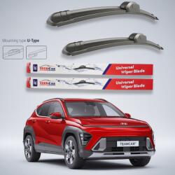 TeamCar Ștergătoare Hyundai Kona (2023-2026) Flat | Set față - TeamCar® (TC4KOgt46004400)