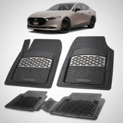 TeamCar® Covorase Mazda 3 BP Facelift Sedan Compatibile 2024-2026 | Silver (TCMZDA52PCS)