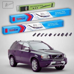 TeamCar Ștergătoare Volvo XC90 I 2010-2016 | Set Față și Spate Flat - TeamCar® (TC-VOLVOXC90IPTAB2600550350FU)