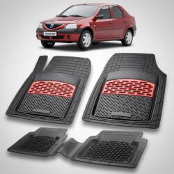 TeamCar Covorașe Dacia Logan I 2004-2012 | Red Edition - TeamCar® (D1ACLOGANISEDANnvg)