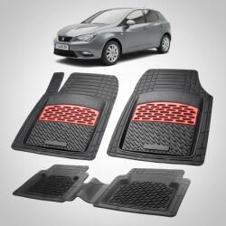 TeamCar Covorase Seat Ibiza Hatchback 5 Usi Facelift Compatibile 2012-2015 | Red (SEATTEaxAMC)