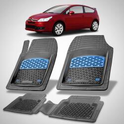 TeamCar® Covorase Citroen C4 Hatchback 3 Usi Pre-Facelift Compatibile 2004-2008 | Blue (FARTGqHKL)