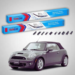 TeamCar Ștergătoare Mini Cooper Cabrio R57 Facelift 2012-2015 | Set Față Flat - TeamCar® (TC-MINICOOPERCABRIOR57FLPINCHTAB450475FU)