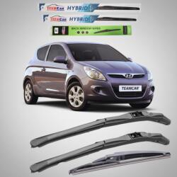 TeamCar Ștergătoare Hyundai i20 3 uși (2008-2012) Hibrid | Set Complet - TeamCar® (TCyI20550400)