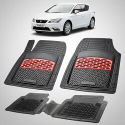 TeamCar® Covorase Seat Leon Hatchback Mk3 Compatibile 2012-2020 | Red (SEAT-Mk3HATCHBACK-rr5jhy)