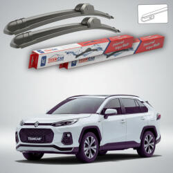 TeamCar Ștergătoare Suzuki Across A5Z 2020+ | Set Față Flat - TeamCar® (TC-ACROSSA5Z650400F)