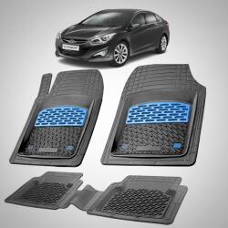 TeamCar Covorase Hyundai i40 2011-2015 - Cauciuc Tip Tavita -Blue (HYU12q443kmu32017)