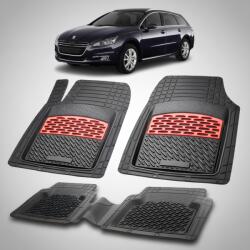 TeamCar Covorase Auto TeamCar® Tip Tavita Compatibile Peugeot 508 I SW (2010-2014) Red (CVRaPEUeeDD508Ia2010)