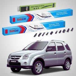 TeamCar Ștergătoare Suzuki Ignis II MH Hatchback 2003-2007 | Set Față și Spate Flat Premium - TeamCar® (TC-SUZIGNIMH0307475450300FP)