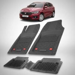 TeamCar® Covorase Fiat Tipo Compatibile Egea Hatchback 2016-2020 | Black (FIATcx50056)