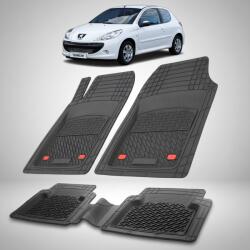 TeamCar® Covorase Cauciuc tip Tavita Compatibile Peugeot 206+ Hatchback 3 usi, Black (CsRwPEqqdcHBACag199)