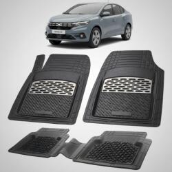 TeamCar® Covorașe Dacia Logan III Sedan 2020-prezent Compatibile | Silver Edition - TeamCar® (DAC-LOGANIIISEDANbftrd)