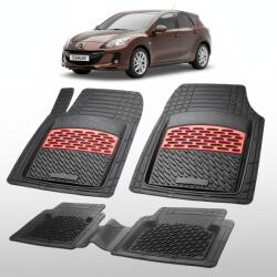 TeamCar Covorase Mazda 3 BL Hatchback Compatibile 2009-2013 | Red (HAzTCHBACKjhkuh)
