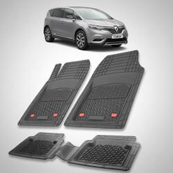 TeamCar® Covorase Renault Espace V 1 Crossover/MPV Compatibile 2015-2020 | Black (zCPTRW)