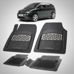 TeamCar® Covorase Audi A2 Compatibile 1999-2005 | Silver (3-PRESURI-Compatibile-Audi-A2)