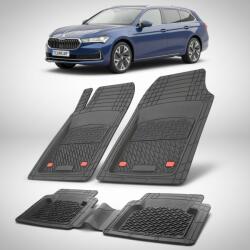 TeamCar® Covorase Skoda Superb IV Compatibile Combi 2024-Prezent | Black (derqw6tgf1992)