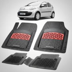 TeamCar Covorase Citroen C1 Hatchback 5 Usi Pre-Facelift Compatibile 2005-2009 | Red (1CqIqTRzOEN)