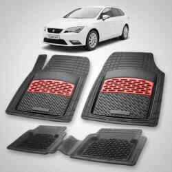 TeamCar® Covorase Seat Leon ST, Combi Compatibile 2013-2017 | Red (SEATT1OLEDxO)