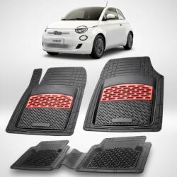 TeamCar® Covorase Fiat 500e Compatibile 2020+ | Red (FI7ATki0025)