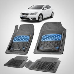 TeamCar Covorase Seat Leon Hatchback 5 Usi Facelift Compatibile 2017-2020 | Blue (SxEATTOL2EDO)