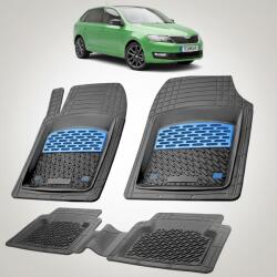 TeamCar Covorase Skoda Rapid I Compatibile Spaceback 2013-2017 | Blue (derqw6tgf161)