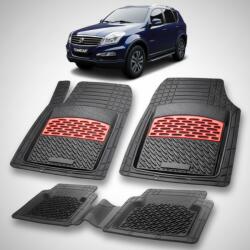 TeamCar® Covorase SsangYong Rexton W Compatibile 2001-2017 | Red (SSANGYONGREXTONWRED001)