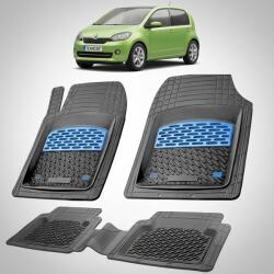 TeamCar® Covorase Skoda Citigo I Compatibile 2011-2020 | Blue (SKU6mSKODAf40022kgnffhj)
