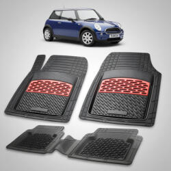TeamCar Covorașe MINI Hatch R50 R53 2001-2006 | Red Edition - TeamCar® (R50R53HATCHBACKoioui)