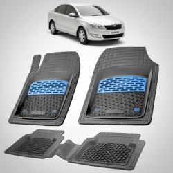 TeamCar Covorașe Skoda Rapid I 2012-2019 | Blue Edition - TeamCar® (SKUkSKODAS0013oydrr)
