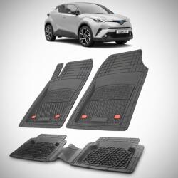 TeamCar Covorase Toyota C-HR AX10 Compatibile SUV Compact 2016-2019 | Black (TOYCHRWQ124)
