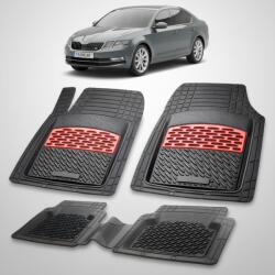 TeamCar® Covorașe Skoda Octavia III Sedan 2013-2020 | Red Edition - TeamCar® (SKO-III-SEDANbvgd)