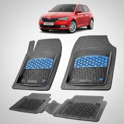 TeamCar Covorașe Skoda Fabia III Hatchback 2014-2021 | Blue Edition - TeamCar® (SKUhySKODAyh0003nvhg)