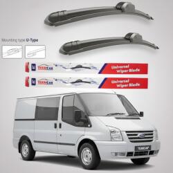 TeamCar Ștergătoare Ford Transit Mk7 Double Cab (2006-2009) TeamCar® - Flat | Set față (6w3h6wwq113W)