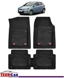 TeamCar® Covorase Auto TeamCar® Hyundai i20 I (2008-2014) - Cauciuc Tip Tavita (HYU-HYU-2008)