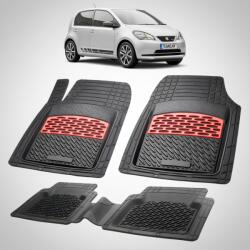 TeamCar Covorase Seat Mii Electric Hatchback 5 Usi EV Compatibile 2019-2021 | Red (MaPTRWQxSXZ)