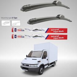 TeamCar Ștergătoare IVECO Daily MK3 Furgon (1999-2004) Flat | Set față - TeamCar® (7hF5h698u11h3W)
