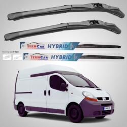 TeamCar Ștergătoare Renault Trafic II FL Van L1H2 (2001-2006) Hibrid | Set față - TeamCar® (Ts2R2h612wq3A)