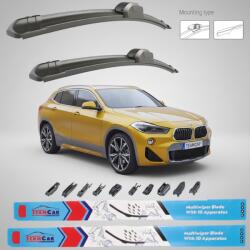 TeamCar Ștergătoare BMW X2 F39 (2018-2020) Flat | Set Față - TeamCar® (TCBMWX2F3918200FLSF)