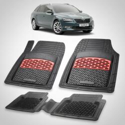 TeamCar® Covorașe Skoda Superb III Combi 2015-2019 | Red Edition - TeamCar® (derqw6tgf158)