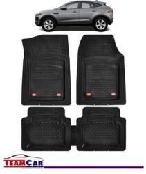 TeamCar® Covorase Auto TeamCar® Tip Tavita Compatibile Jaguar E-Pace I (2017+) Negru Material Rezistent (SKU-JJ-0009)
