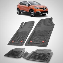 TeamCar Covorase Renault Captur I 1 SUV Compact Compatibile 2013-2017 | Black (3CP2TR)