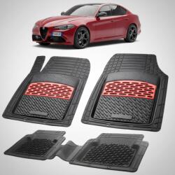 TeamCar Covorase Alfa Romeo Giulia Sedan Facelift Compatibile 2020-2026 | Red (STLVIOx1WQ)