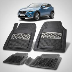 TeamCar® Covorase Mazda CX-3 Compatibile 2015-2021 | Silver (SKU-MAZD0014fgf)