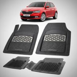 TeamCar® Covorașe Skoda Fabia III Hatchback 2014-2021 | Silver Edition - TeamCar® (SKUffSKODA4e0003lfgu)